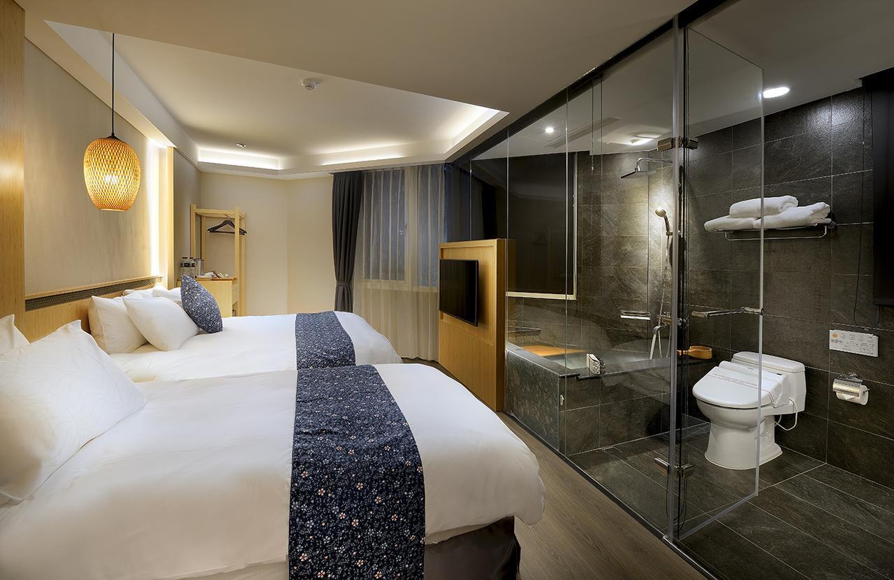 Yunoyado Onsen Hot Spring Hotel -Xinyi Branch Jiaoxi Exteriör bild